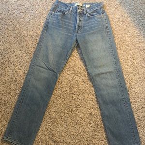 GAP 1969 Boy Cut Button-fly Jeans Size 6